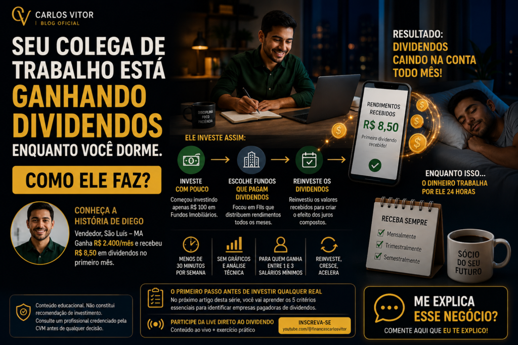 Como Ganhar Dividendos com Pouco Dinheiro em 2026