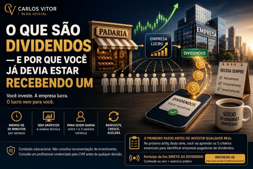 O que são dividendos e como receber renda passiva investindo em ações